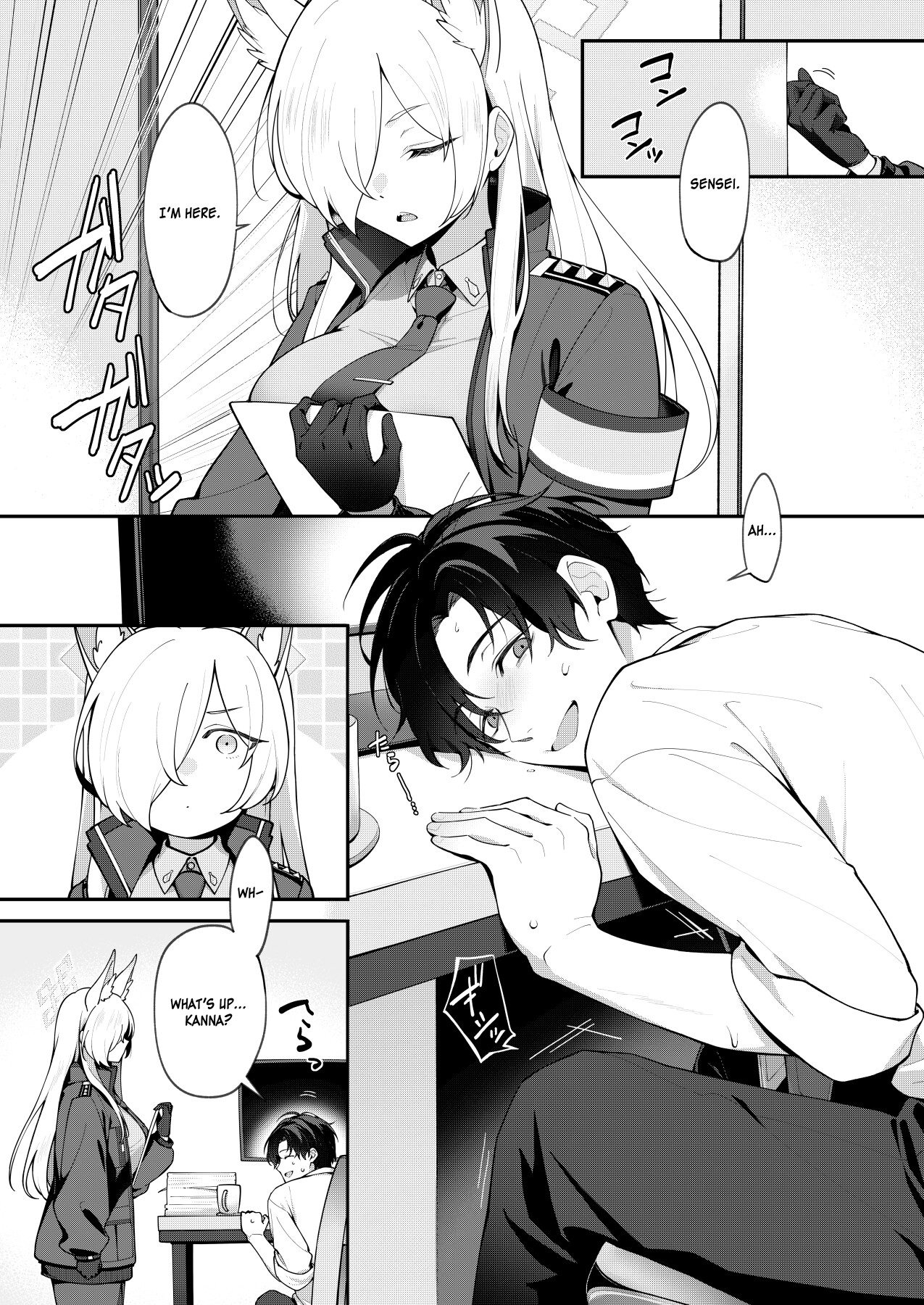 Hentai Manga Comic-Share a secret with Kanna-Read-2